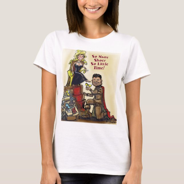 Queen of Shoes T-Shirt (Front)