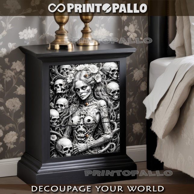 Queen of Skull  Tissue Paper (Creator Uploaded)