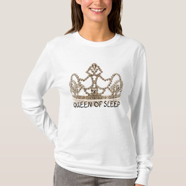 Queen of Sleep Pajama Top (Front)