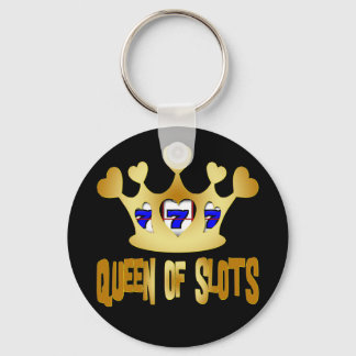 QUEEN OF SLOTS KEY RING