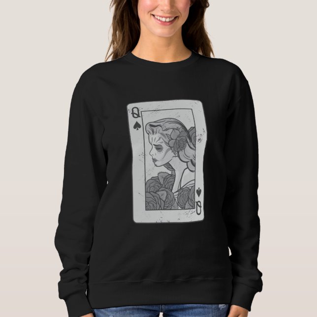 Queen Of Spade Sweatshirt (Front)