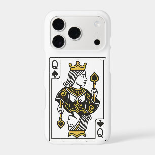 Queen of Spades — Black & Gold