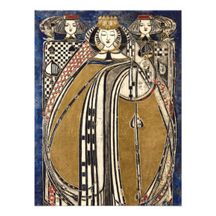 Queen of Spades by Margaret Macdonald Mackintosh Photo Print