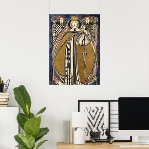 Queen of Spades by Margaret Macdonald Mackintosh Poster