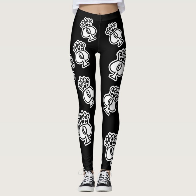 Queen of Spades Leggings (Front)