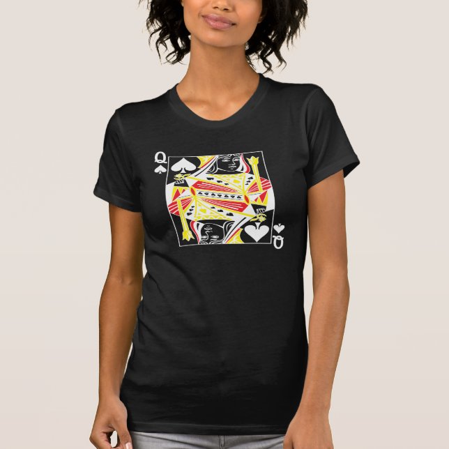 Queen of Spades T-Shirt (Front)
