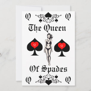 Queen of Spades Tarot Card Thunder_Cove