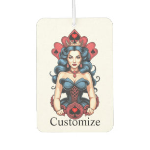 Queen of Spades Thunder_Cove Car Air Freshener