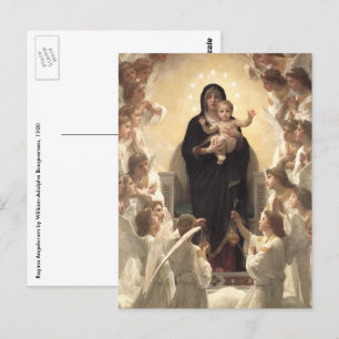 Queen of the Angels Regina Angelorum by Bouguereau Postcard
