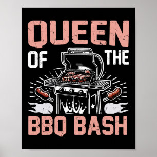 Queen Of The Bbq Bysh Bbq Party  Poster