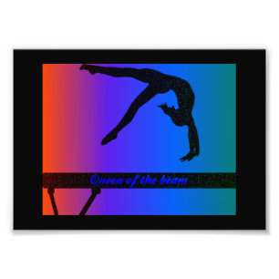 Queen of the Beam Colourful Photo Enlargement