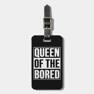 Queen of the Bored - American Gods Luggage Tag