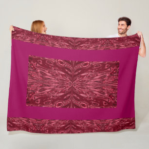 Queen Of The Butterflies 69 Fleece Blanket