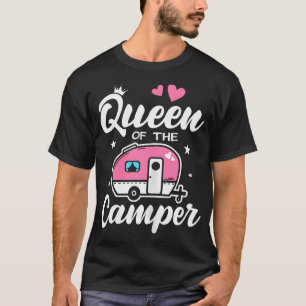 Queen Of The Camper Camping T-Shirt