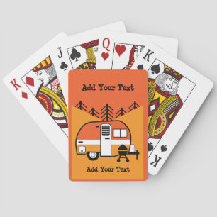 Queen of the Camper - Funny Camping RV   Playing Cards