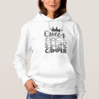 Queen Of The Camper Funny Quote Camping Saying