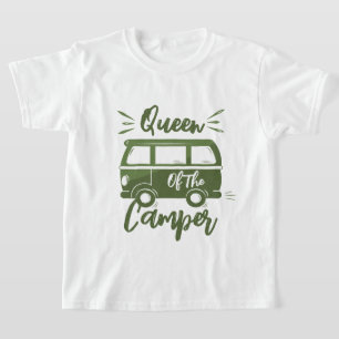 Queen Of The Camper, gift for Camper Queen T-Shirt