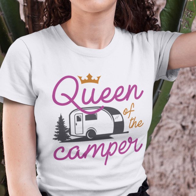 Queen Of The Camper T-Shirt (Creator Uploaded)