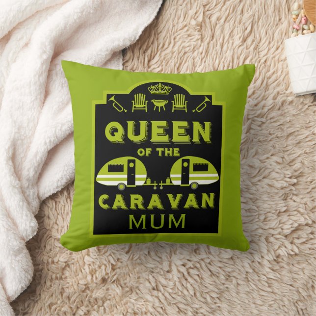 Queen of the Caravan Cushion (Blanket)