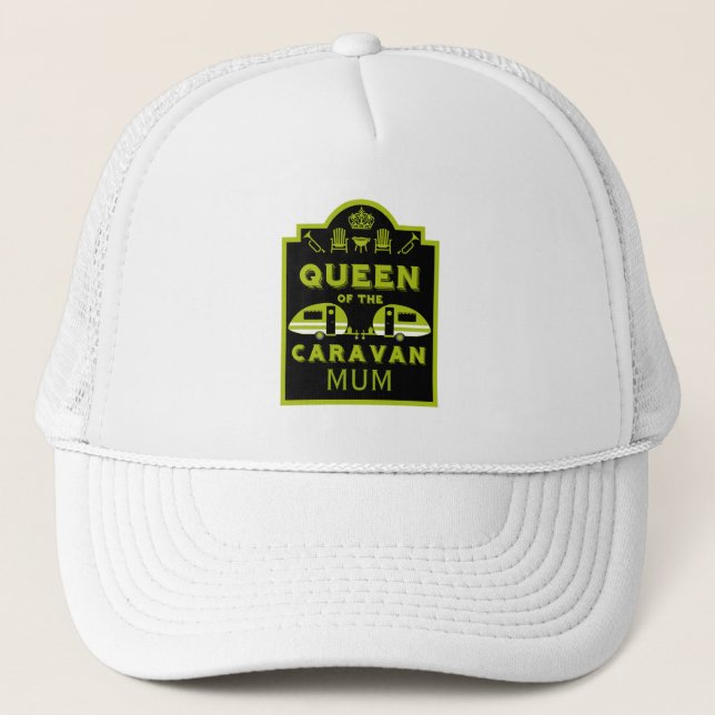 Queen of the Caravan Trucker Hat (Front)