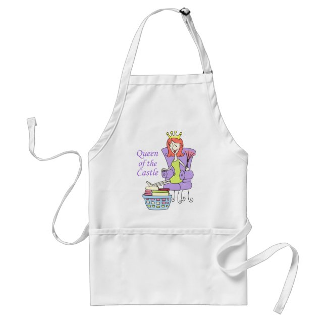 Queen of the Castle Standard Apron (Front)