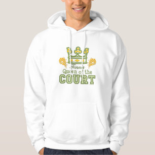 Queen Of The Court Tennis Hooded Sweatshirt