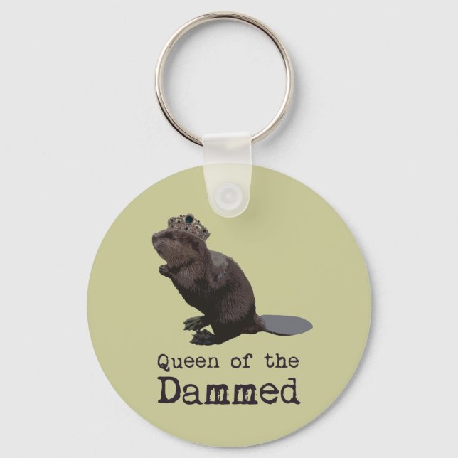 Queen of the Dammed Keychain (Front)