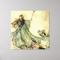 “Queen of the Fairies” by Arthur Rackham