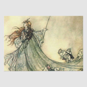 “Queen of the Fairies” by Arthur Rackham Tissue Paper