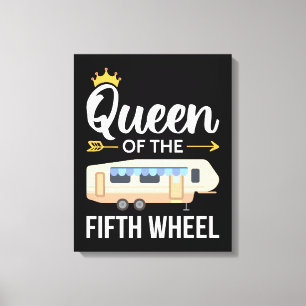 Queen Of The Fifth Wheel I Canvas Print