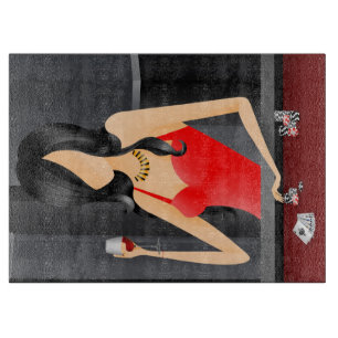 Queen of the Game - Las Vegas Casino Cutting Board