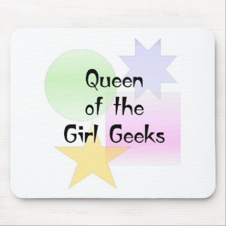 Queen of the Girl Geeks Mouse Pad