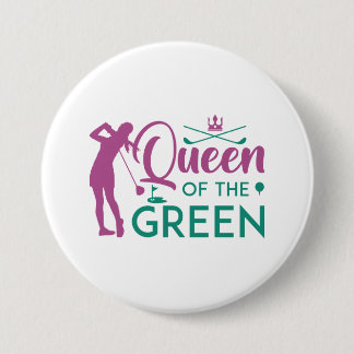 Queen Of The Green 7.5 Cm Round Badge