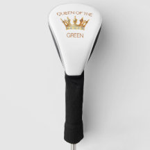 Queen of the green Driver Cover Golf Head Cover