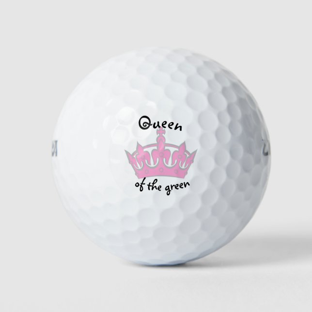 Queen of the green golf balls (Front)