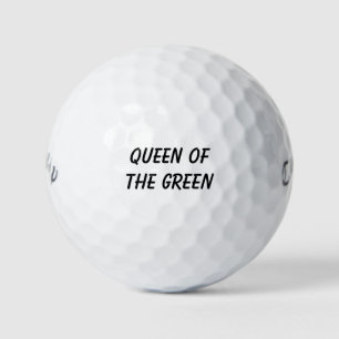 'Queen of the Green' Golf Tournament Favour Balls