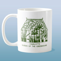 Queen of the Greenhouse Personalised Gardening