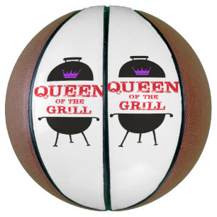 Queen Of The Grill, Purple Crown Red Basketball