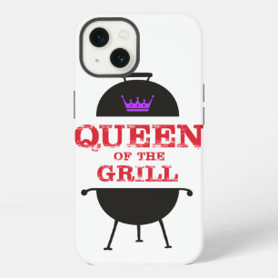 Queen Of The Grill, Purple Crown Red iPhone 13 Case