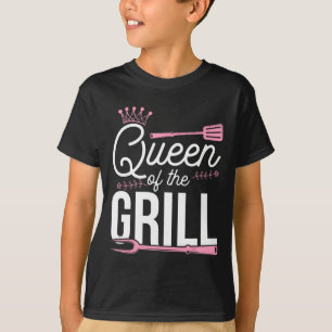 Queen Of The Grill Smoked Meat Bbq Byrbecue T-Shirt