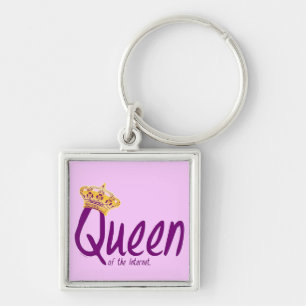 Queen of the Internet Key Ring