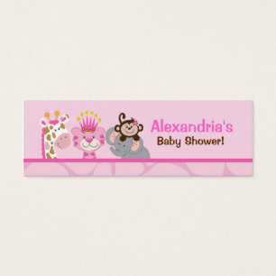 Queen of the Jungle Skinny Business Card Favour Ta