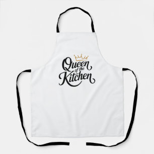 Queen of the Kitchen - Elegant Design Apron