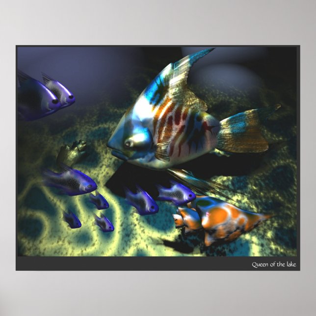 Queen of the lake poster (Front)