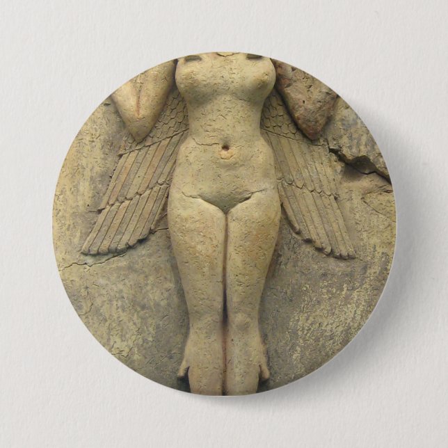 Queen Of The Night - Burney Relief Lilith 7.5 Cm Round Badge (Front)