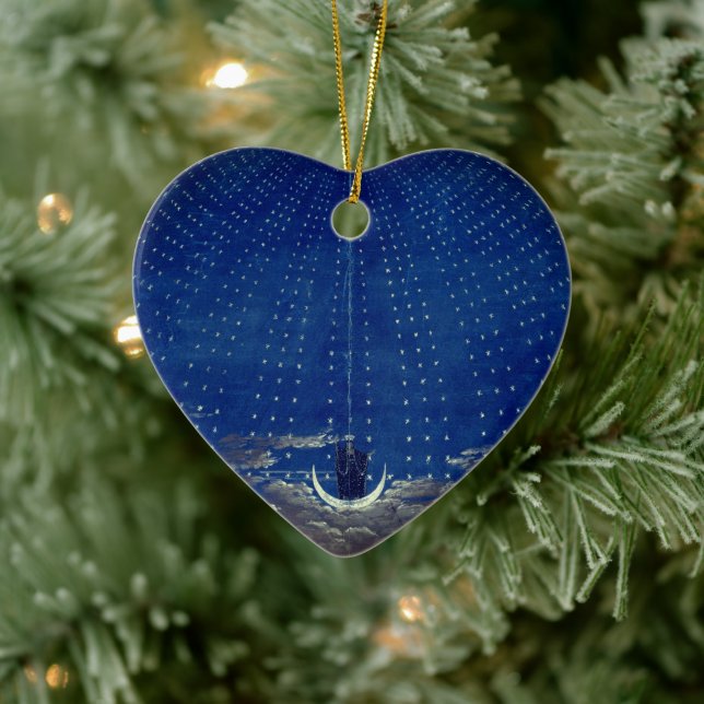 Queen of the Night Mozart Magic Flute Zauberflöte Ceramic Tree Decoration (Tree)