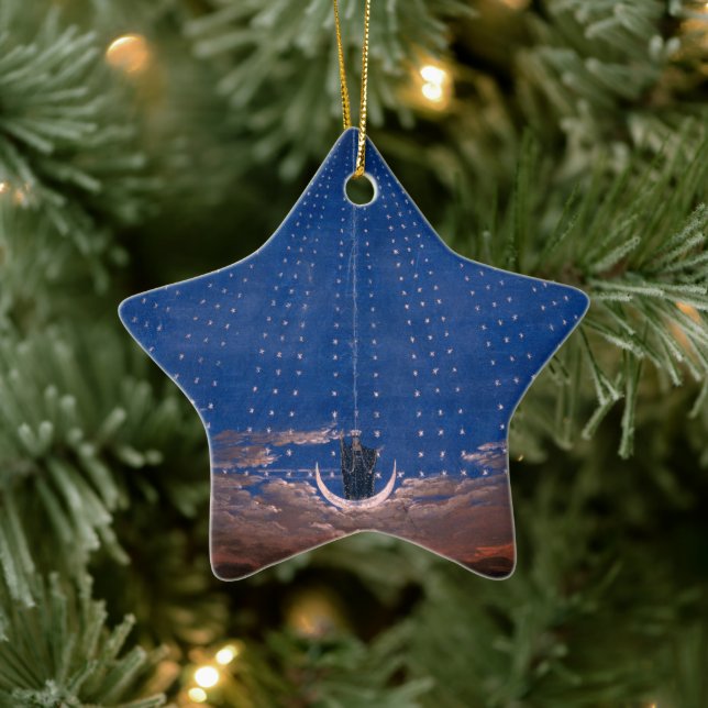 Queen of the Night Mozart Magic Flute Zauberflöte Ceramic Tree Decoration (Tree)