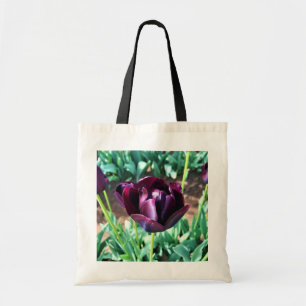 Queen of the Night Tulip, Oregon Tote Bag