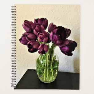 Queen of the Night Tulips Planner