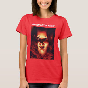 Queen of the Night. Vampire woman T-Shirt